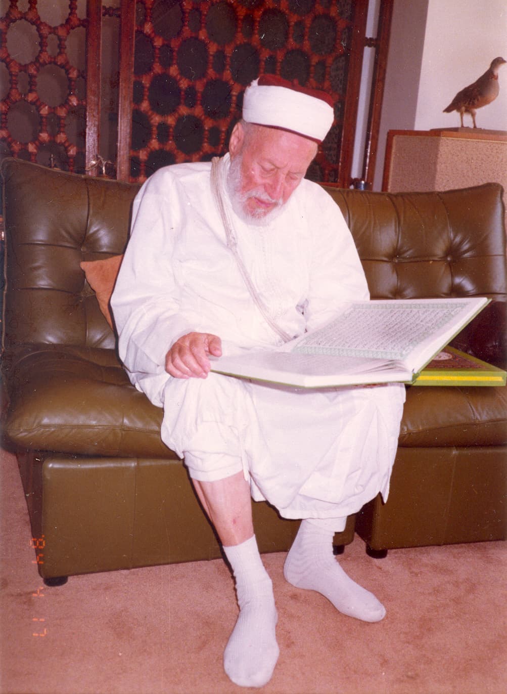 Photographies de l'érudit Sīdī Aḥmad Skiredj et des figures de la voie - Sīdī al-Ḥājj ʿAbd al-Raḥmān SKIREDJ