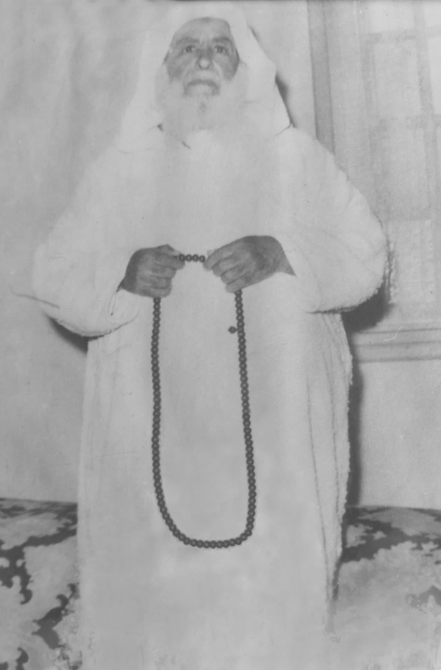 Photographies de l'érudit Sīdī Aḥmad Skiredj et des figures de la voie - Moulay al-Thāmī