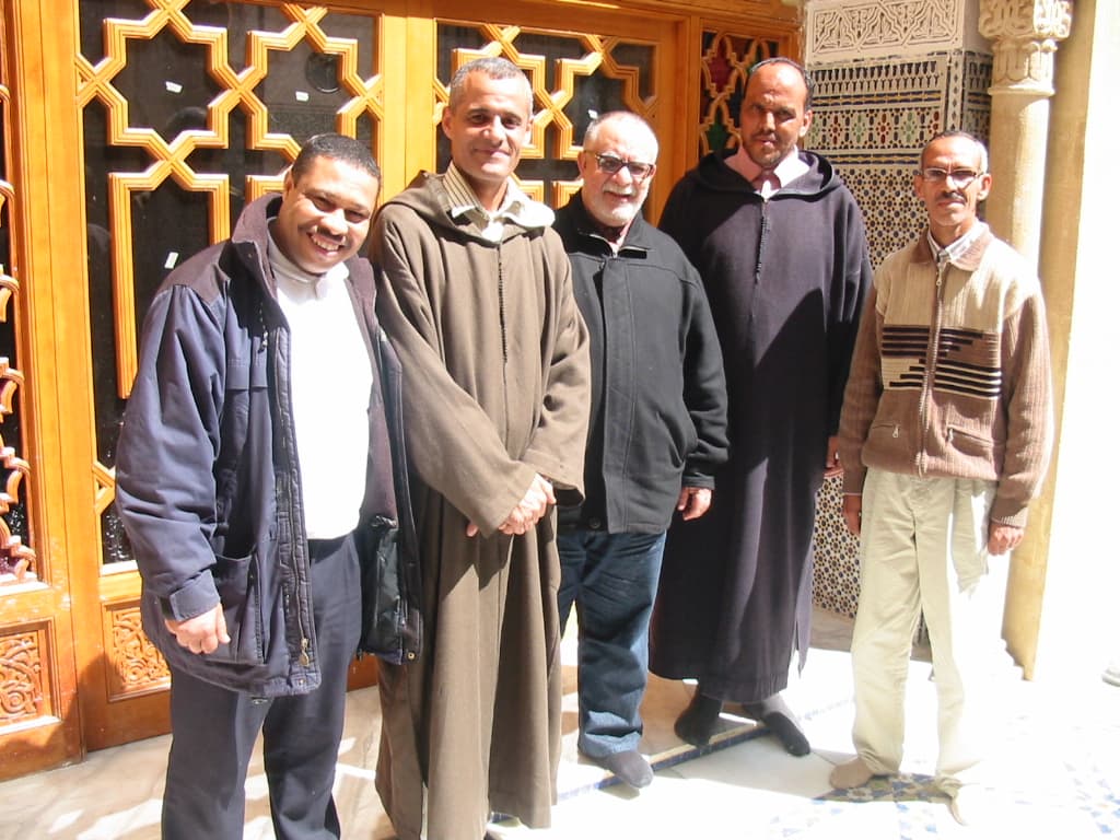 Photographies de l'érudit Sīdī Aḥmad Skiredj et des figures de la voie - Moulay Ṭāhar al-Tijānī