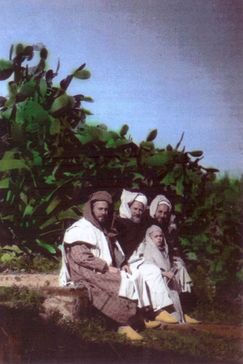 Photographies de l'érudit Sīdī Aḥmad Skiredj et des figures de la voie - Sīdī Aḥmad SKIREDJ