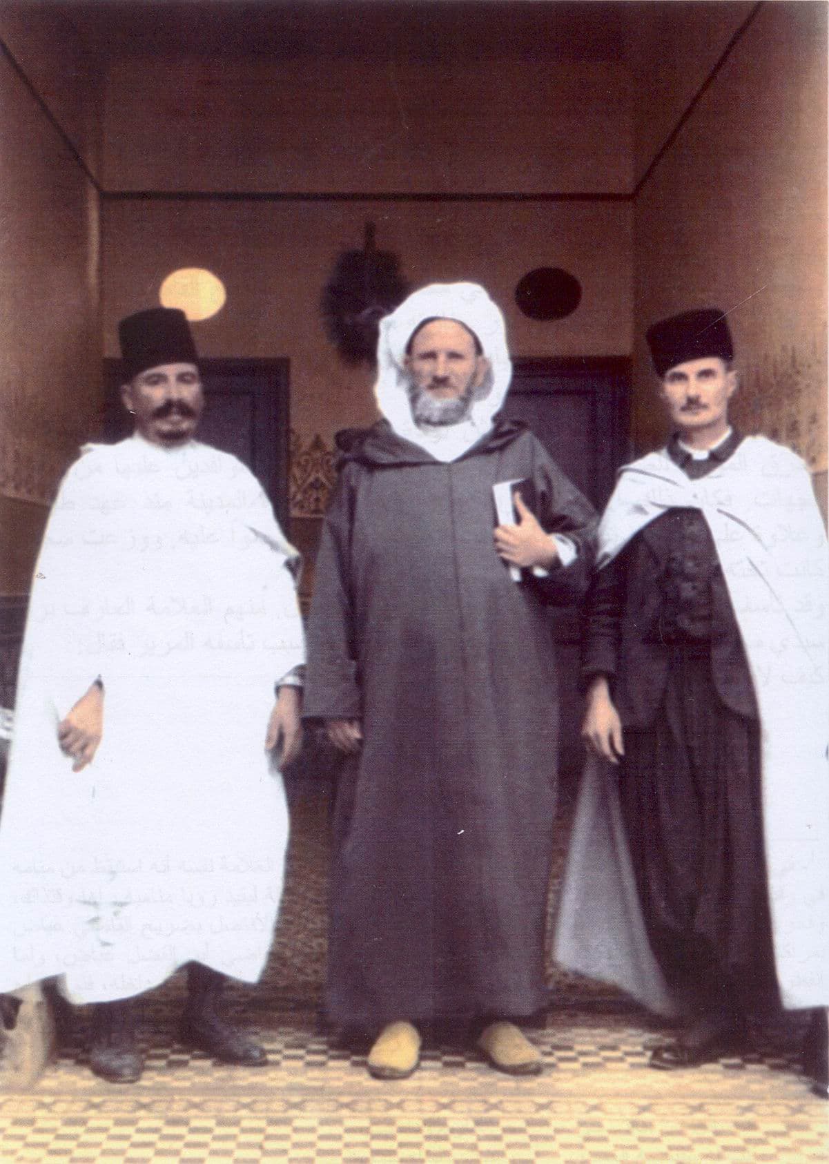 Photographies de l'érudit Sīdī Aḥmad Skiredj et des figures de la voie - Sīdī Aḥmad SKIREDJ