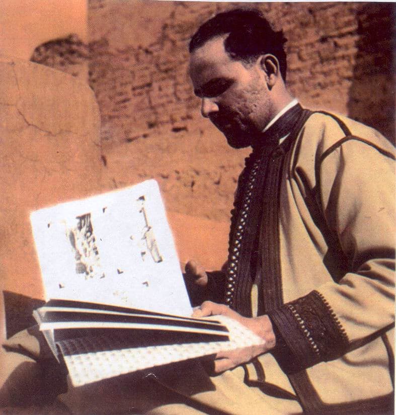 Photographies de l'érudit Sīdī Aḥmad Skiredj et des figures de la voie - Sīdī ʿAbd al-Karīm SKIREDJ