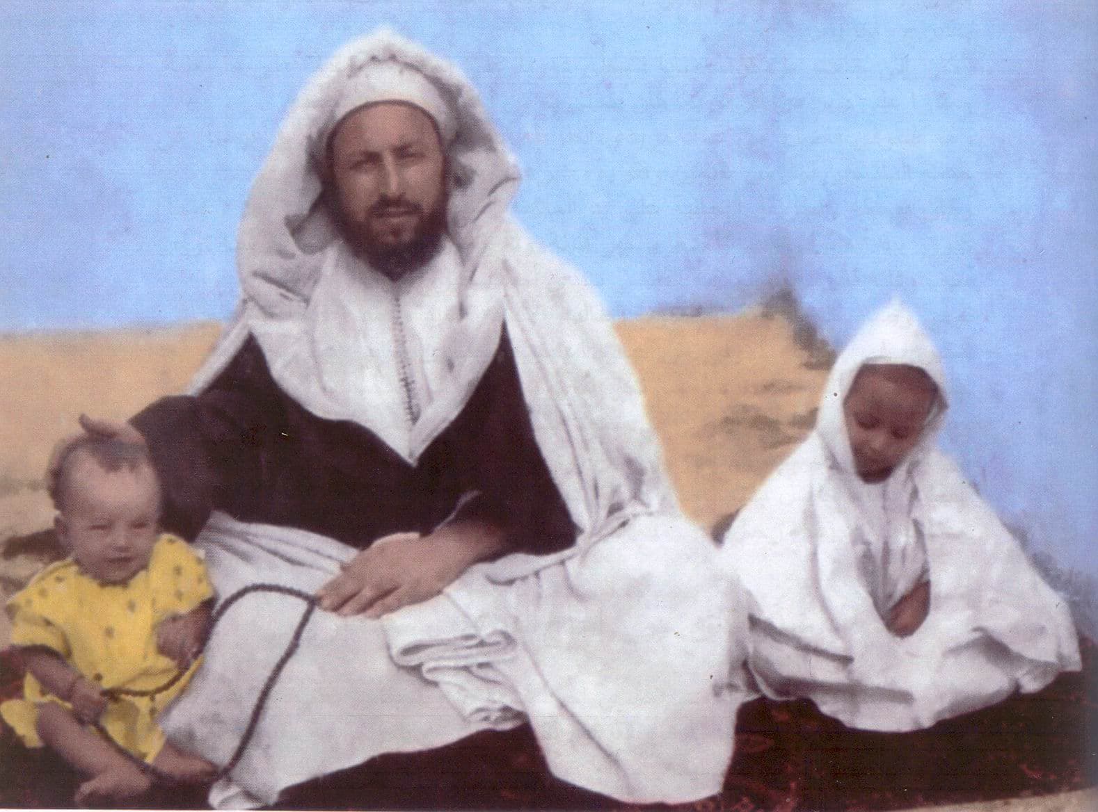 Photographies de l'érudit Sīdī Aḥmad Skiredj et des figures de la voie - Sīdī ʿAbd al-Wahhāb SKIREDJ