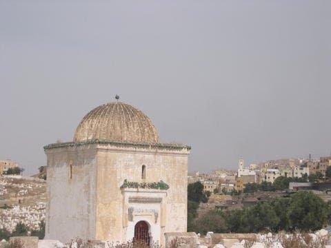 Photographies de l'érudit Sīdī Aḥmad Skiredj et des figures de la voie - Sīdī Maḥmūd al-Tunūsī