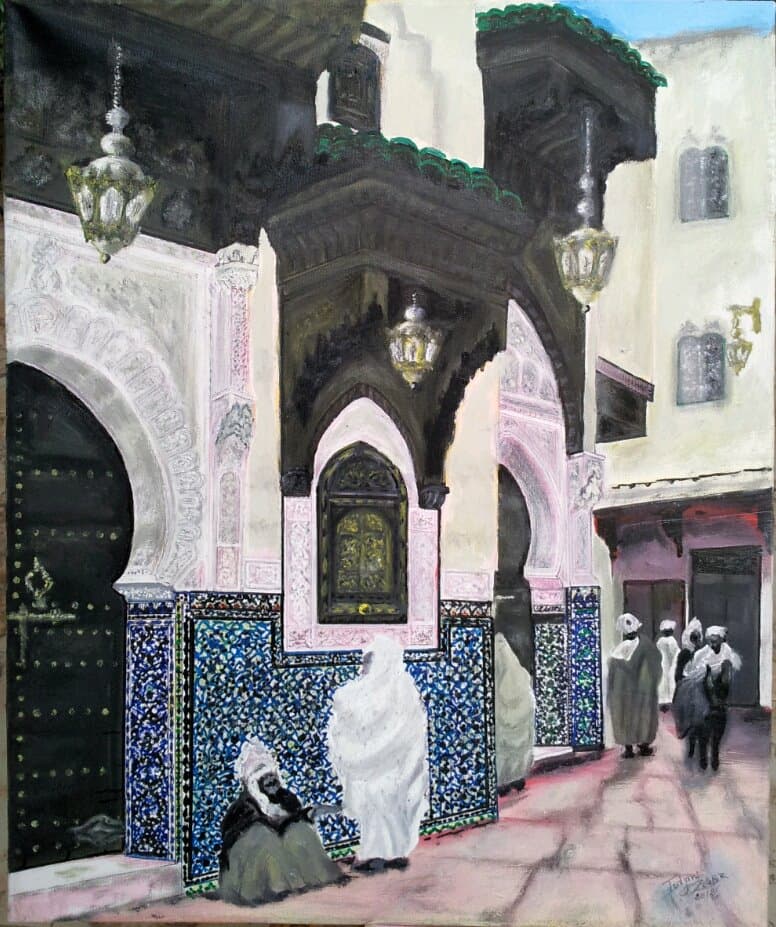 Zaouïa de Fès - Tableau de Sīdī Zubayr